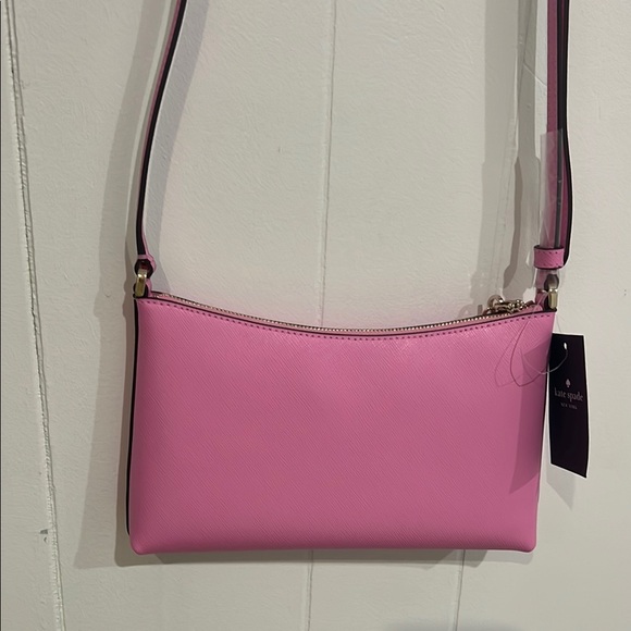 KATE SPADE Sadie Small Crossbody in Surf Pink Saffiano Leather NWT - Picture 8 of 14
